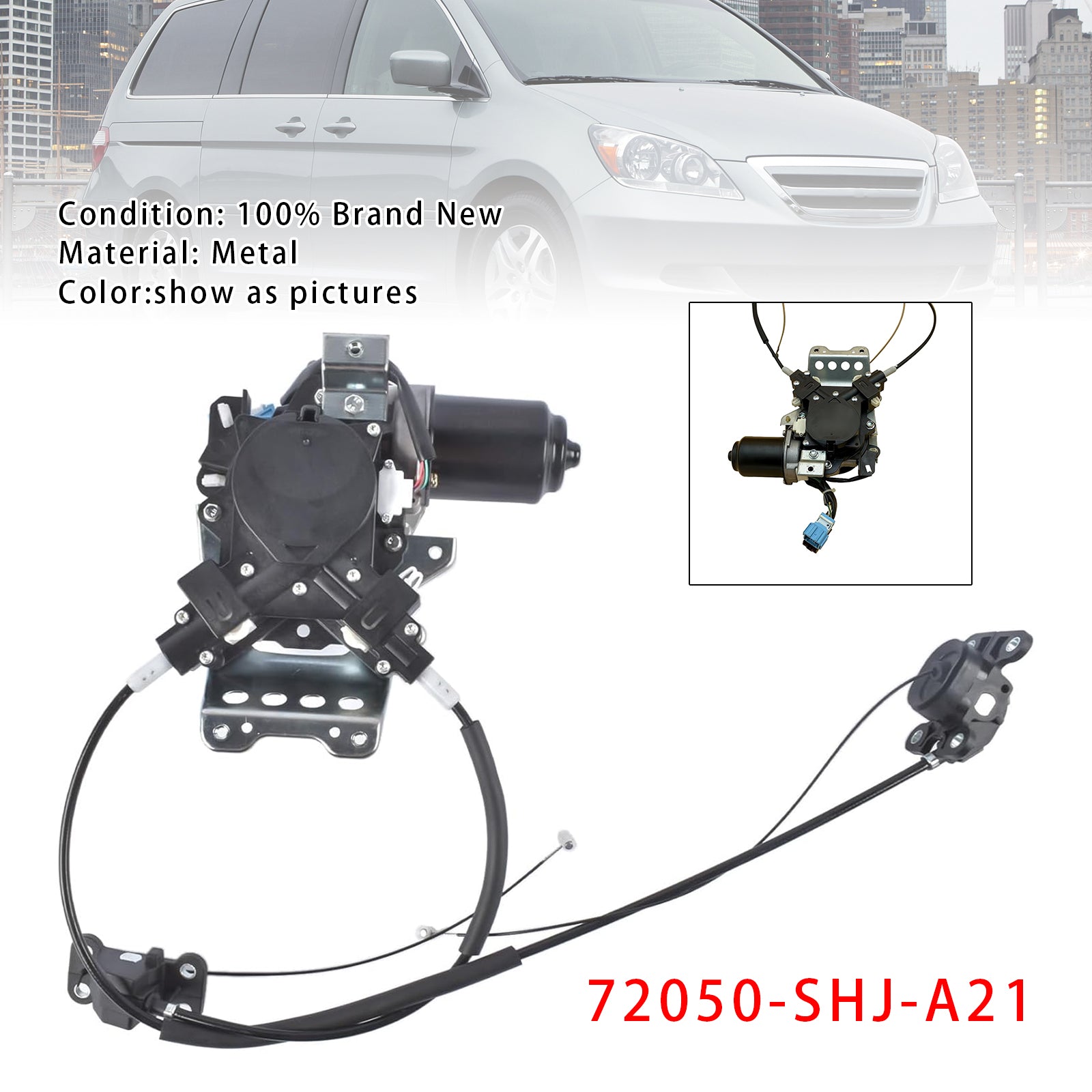 Left Power Sliding Door Motor Cables 72050-SHJ-A21 For Honda Odyssey 2 ...