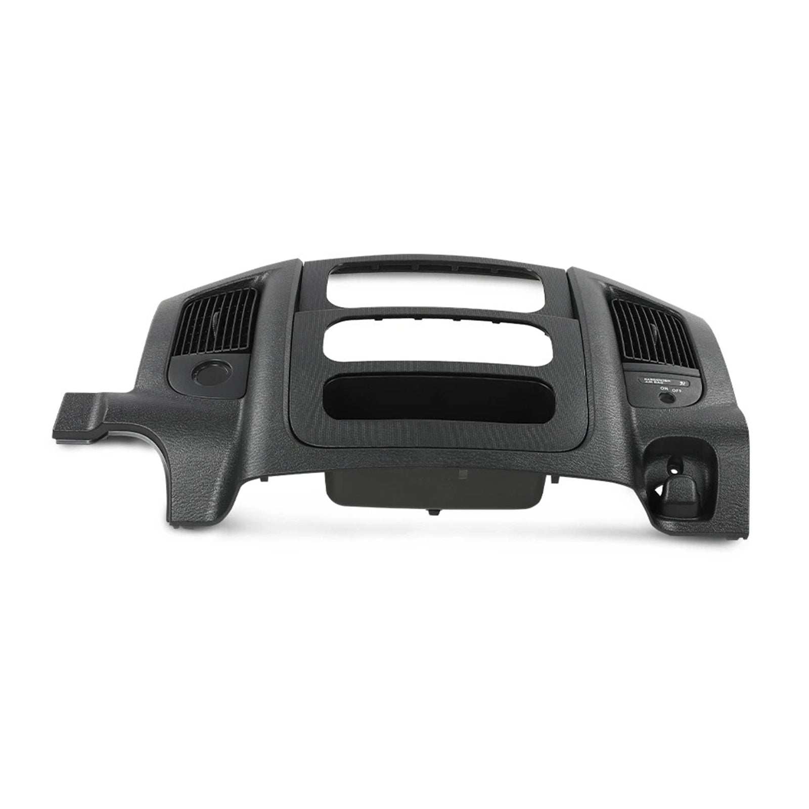 Center Dash Radio Trim Air Vent Bezel Panel Black Fit For Dodge Ram 2002-2005