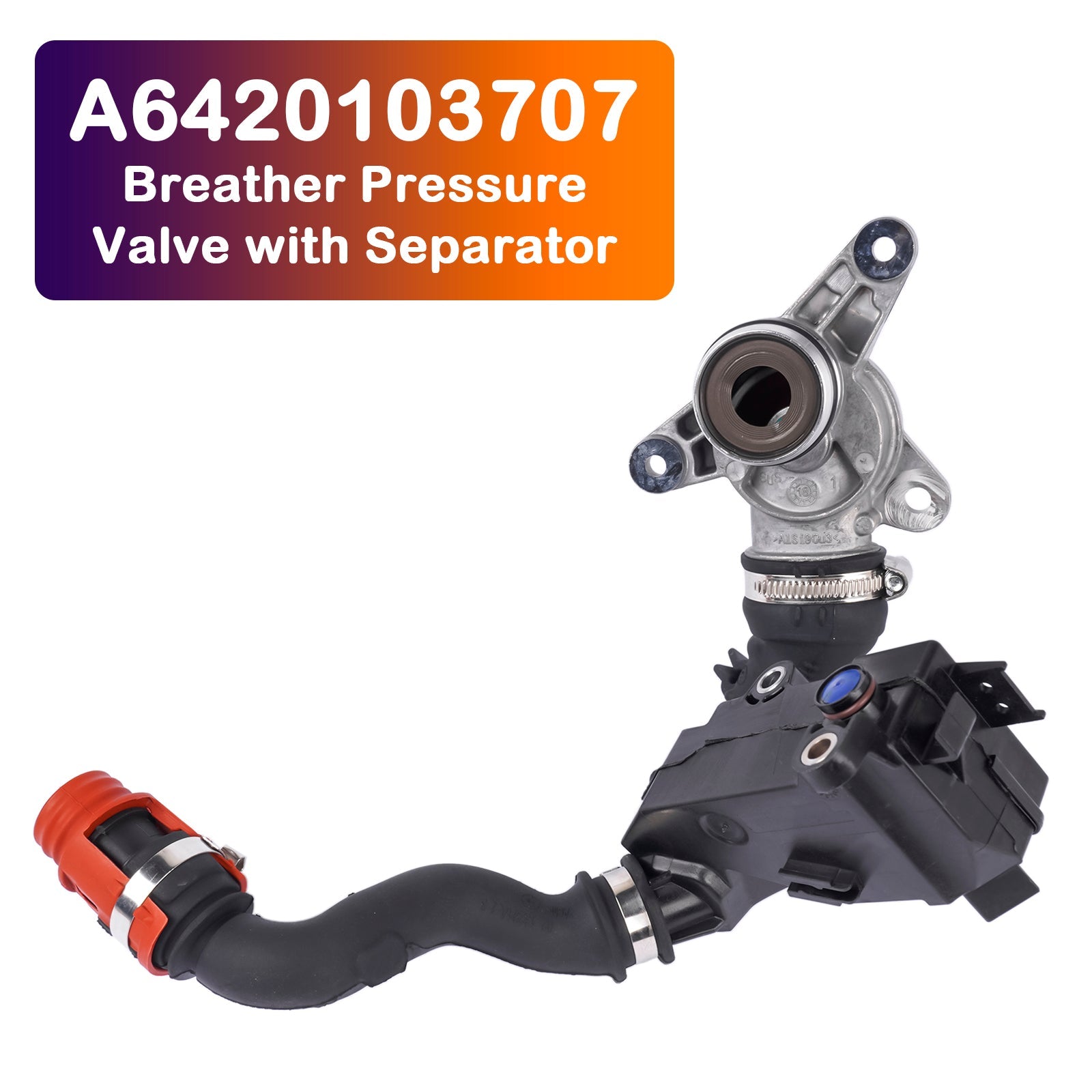 Válvula de presión de ventilación con separador para motor Mercedes-Benz M642 A6420103707