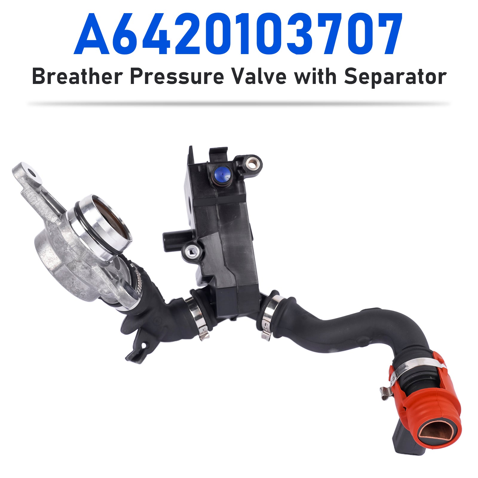 Válvula de presión de ventilación con separador para motor Mercedes-Benz M642 A6420103707