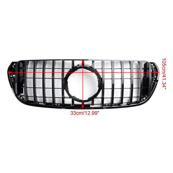 2017-2019 Mercedes Benz X-Class X470 Black Front Bumper Grille Grill A1728880160