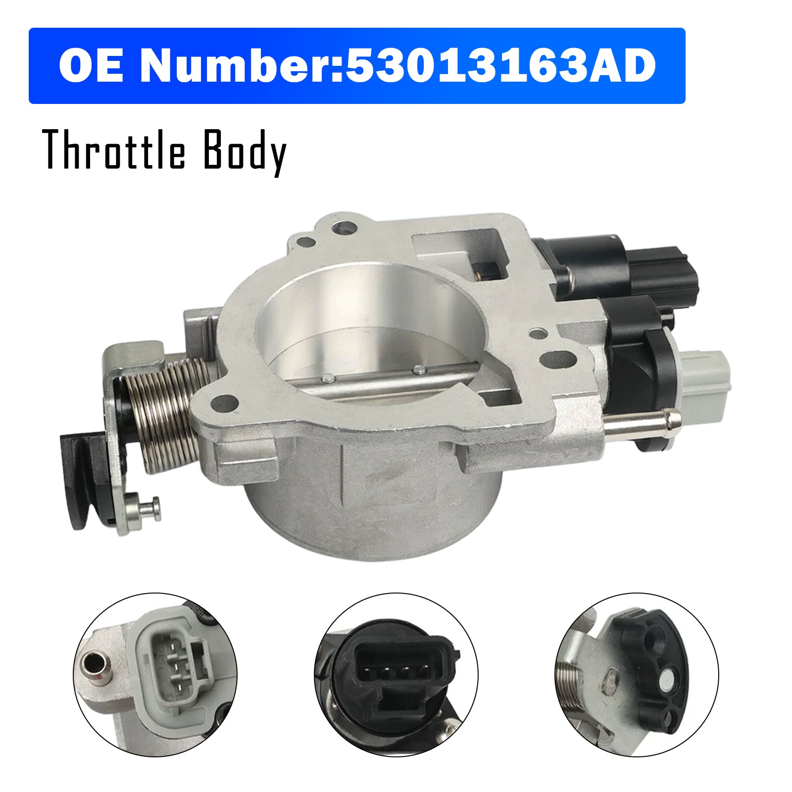 Ensemble de corps de papillon 53013163AD pour Jeep Grand Cherokee 4.7L V8 2001-2004