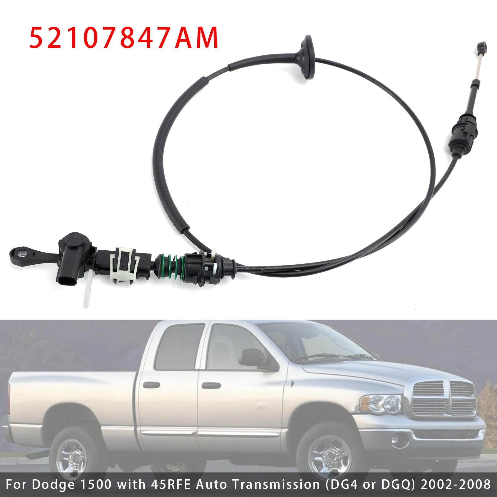 Girskifterkontrollkabel 52107847AM For Dodge Ram 1500 2500 3500
