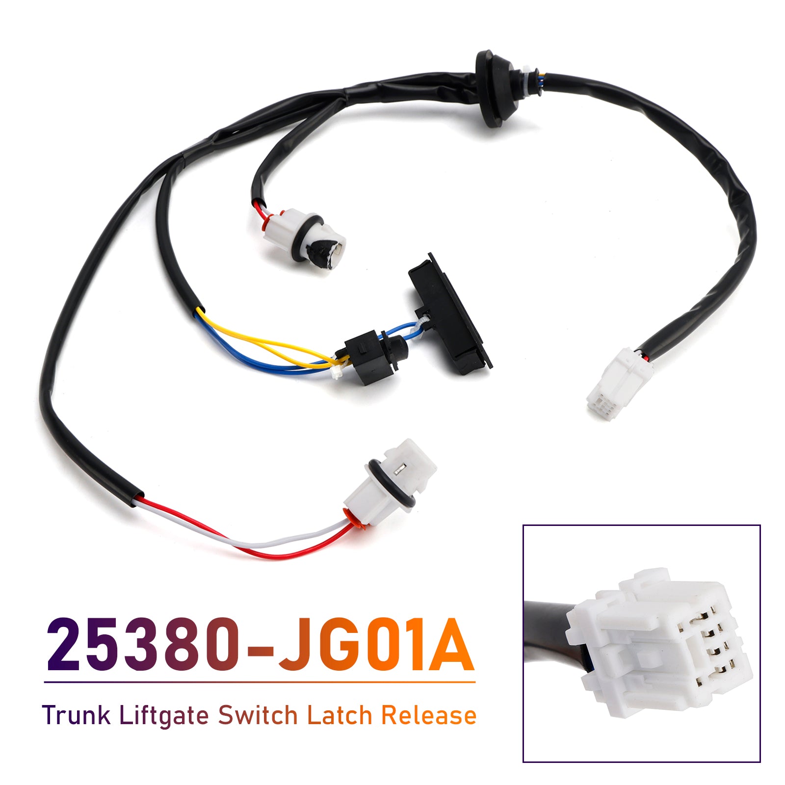 Bryter for bagasjeromsløfterlås 25380-JG01A for Nissan X-trail T31
