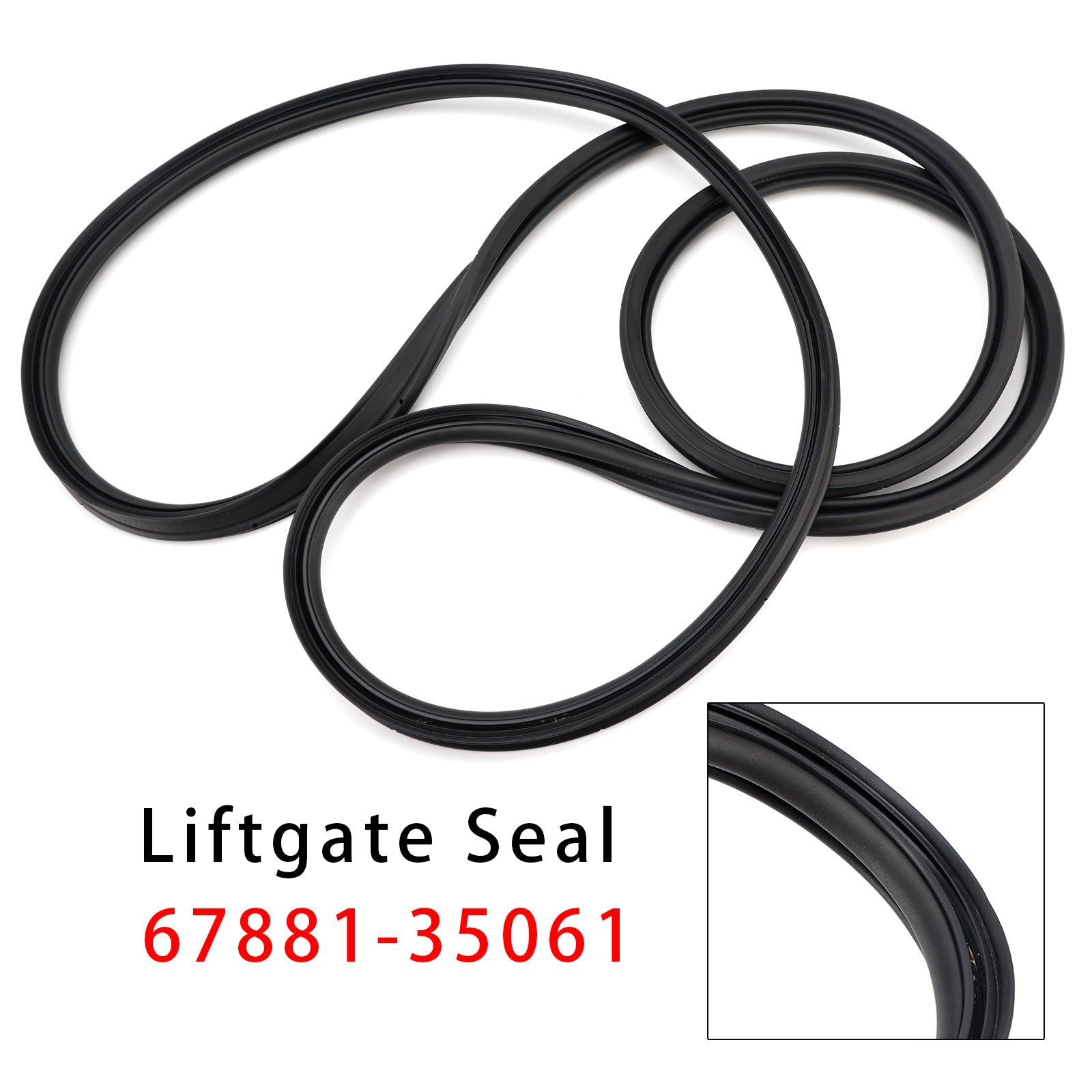 Liftgate Seal 67881-35061 For Toyota 4Runner 2010-2019