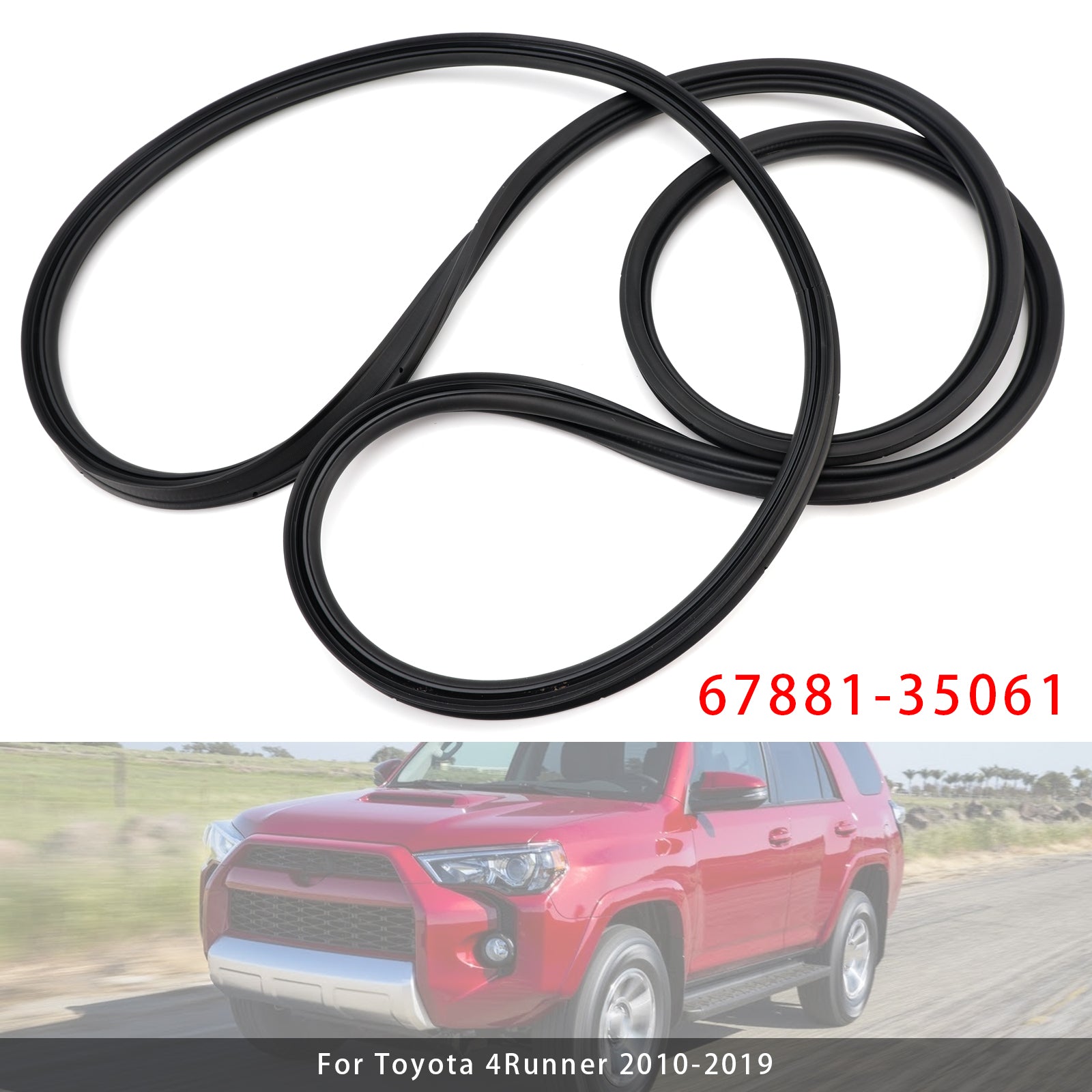 Liftgate Seal 67881-35061 For Toyota 4Runner 2010-2019