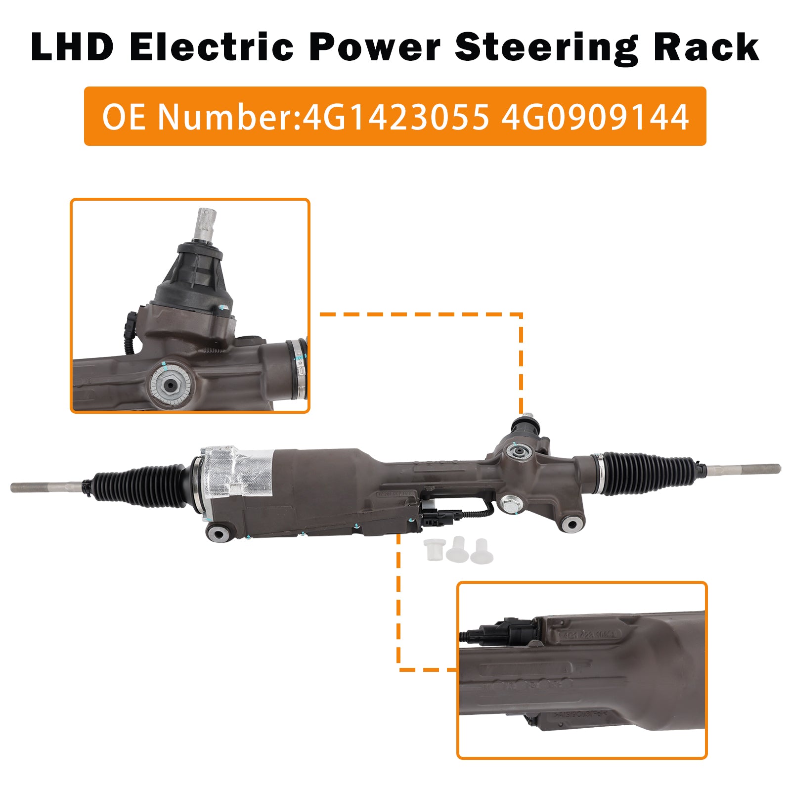 Elektrisk styrestang 4G0909144 4G1423055BA 4G1423055DL til Audi A6 2013-2017