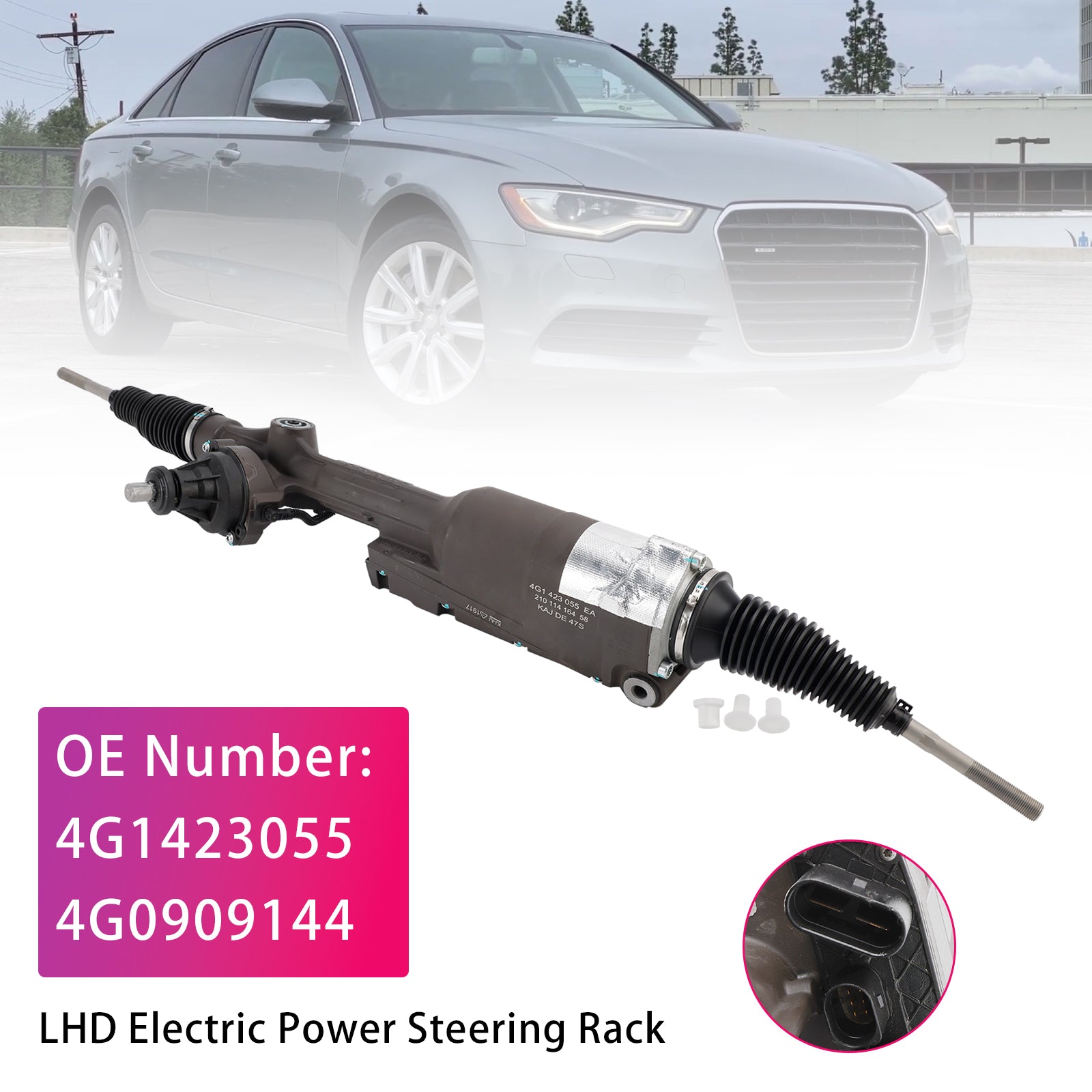 Elektrisk styrestang 4G0909144 4G1423055BA 4G1423055DL til Audi A6 2013-2017