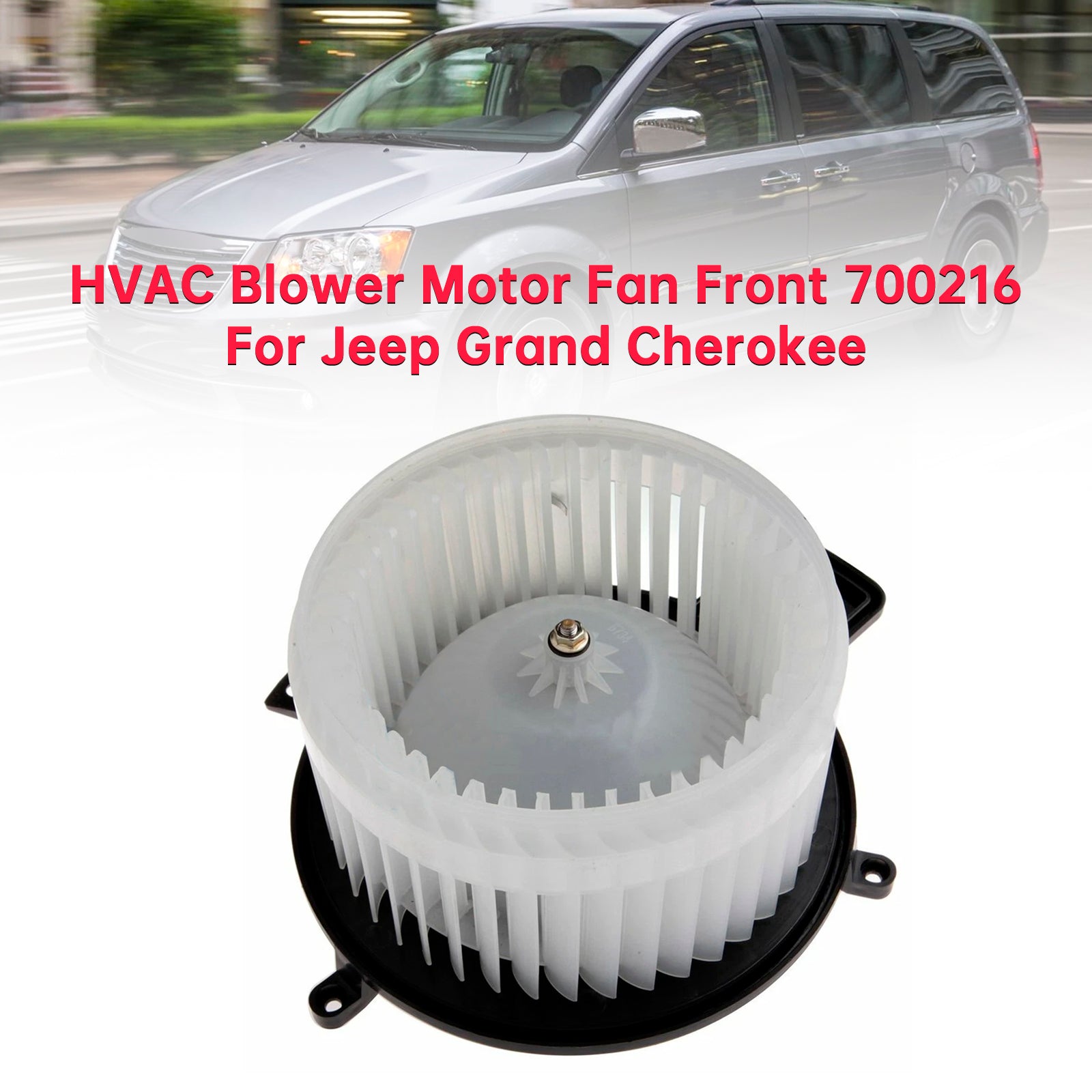 HVAC Viftemotor Vifte foran 700216 For Jeep Grand Cherokee