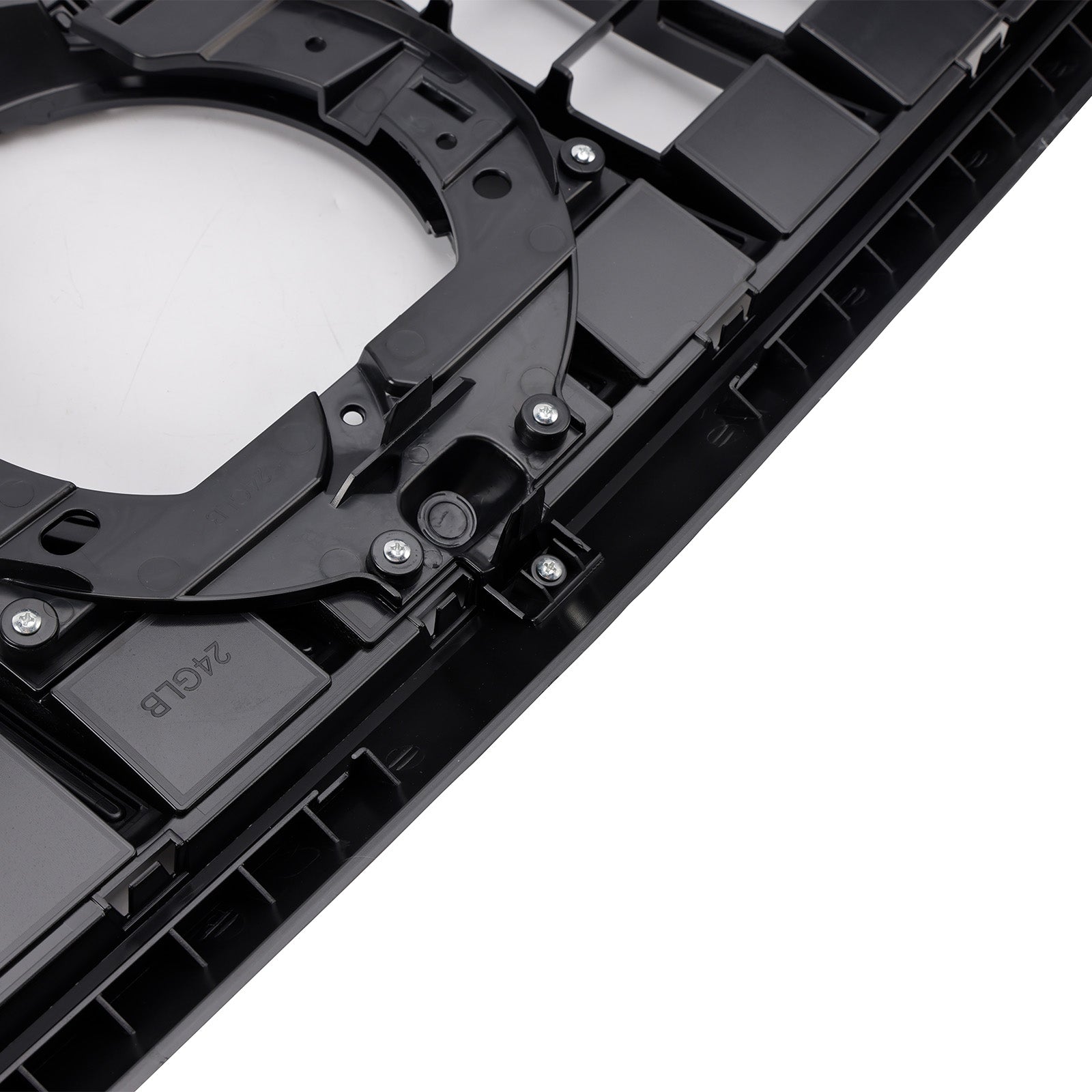 Grade dianteira cromada + preta para Mercedes Benz GLB X247 GLB200 GLB250 2024+