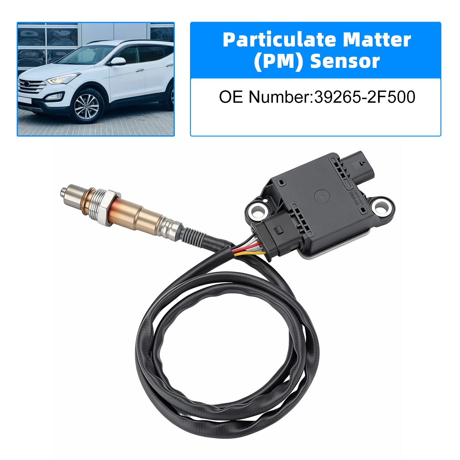 Partikelsensor 39265-2F500 til Hyundai Santa Fé Kia Sorento 15-20