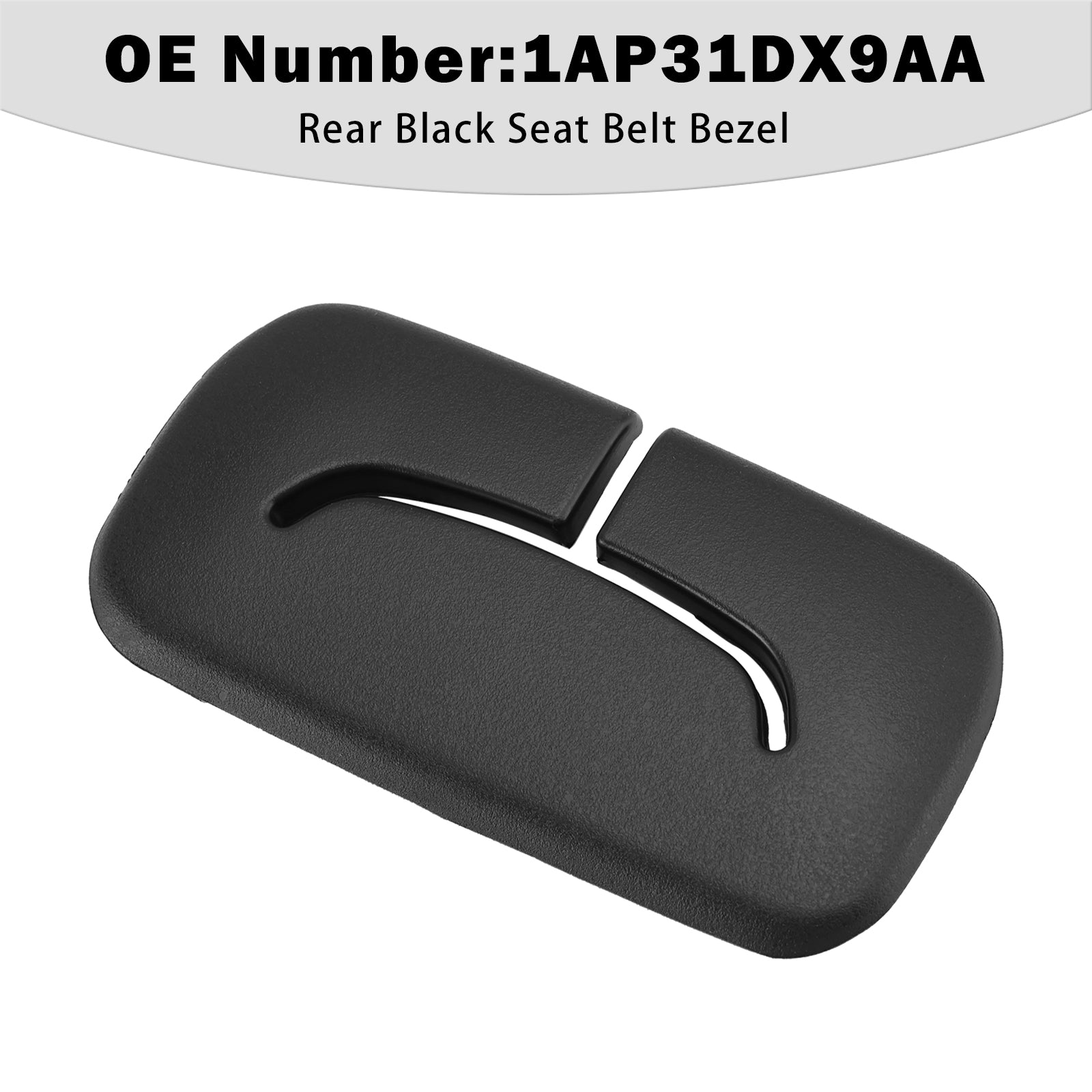 Zadní černý rám bezpečnostního pásu 1AP31DX9AA pro Jeep Wrangler JK 2011-2018
