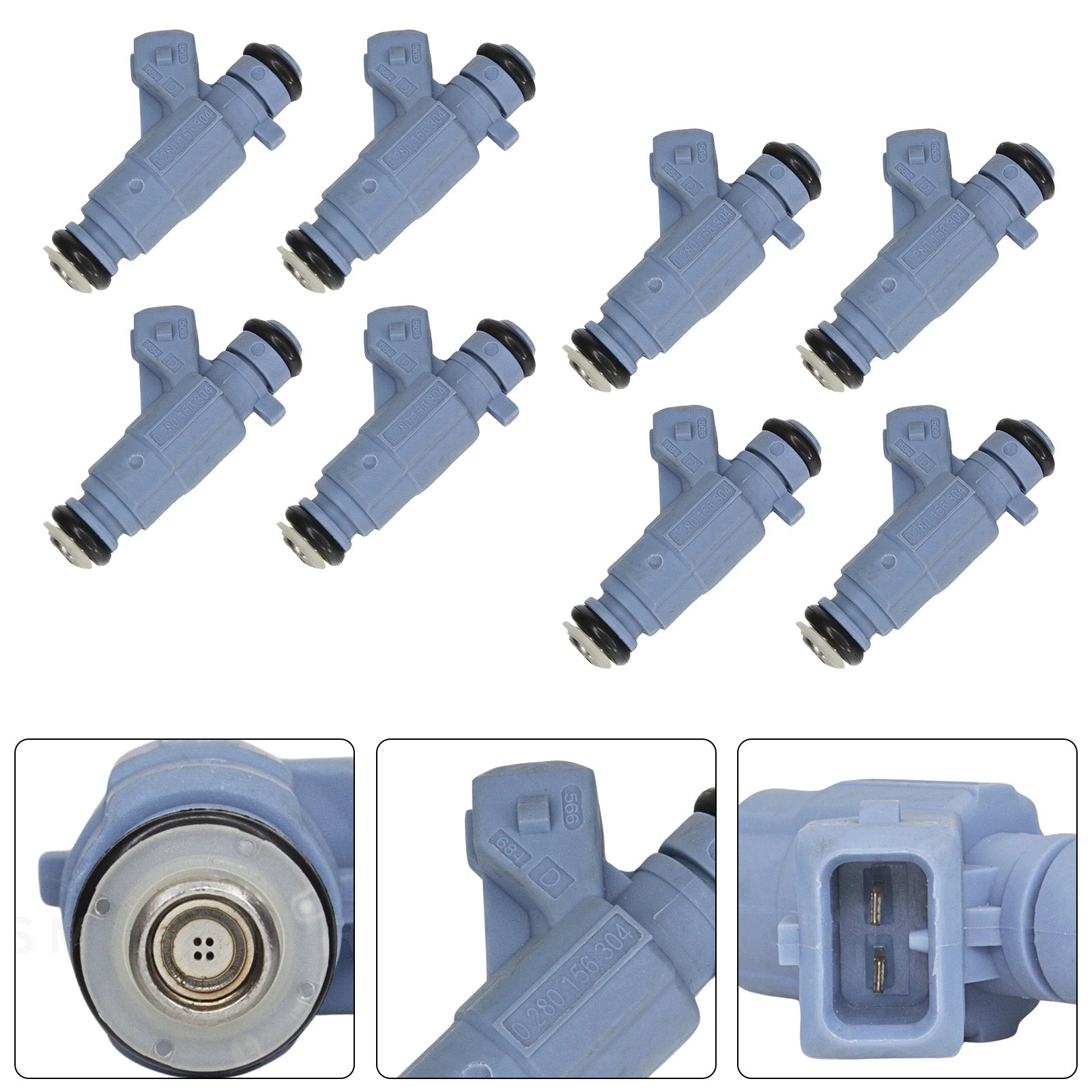 8Pcs Fuel Injector For Mercedes-Benz E55 S55 CL55 2003-2006 0280156304