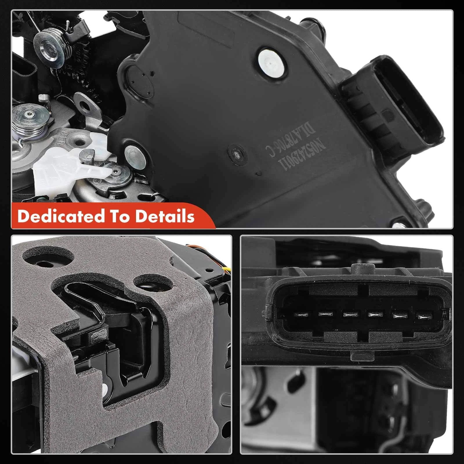 Pohon zámku předních pravých dveří LR078706 pro Land Rover Range Rover Sport 2014-2022