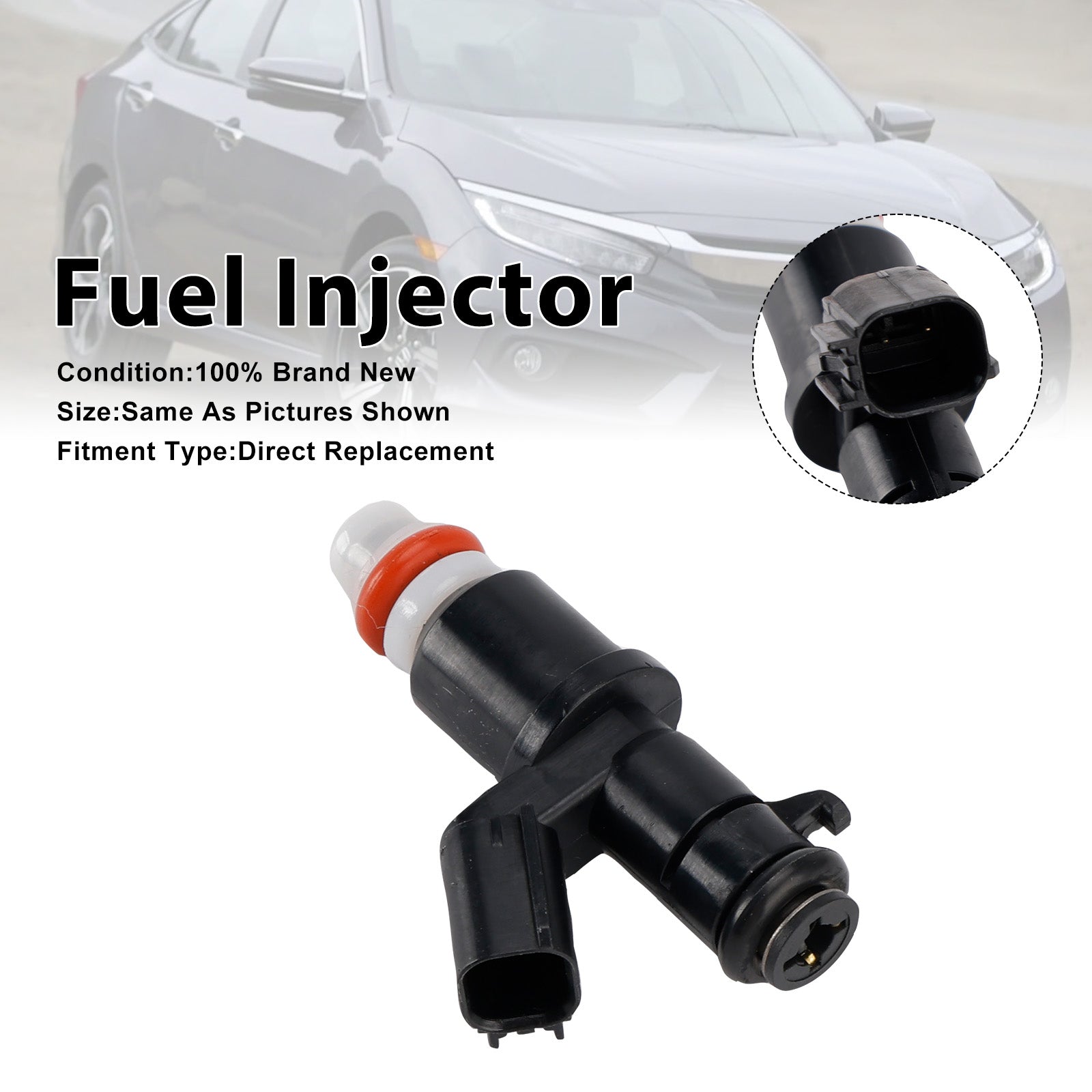 1 Stück Kraftstoffeinspritzer für HONDA CIVIC 2016–2021 16450-5BA-A01 164505BAA01