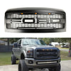 フォード F250 F350 2008-2010 スーパーデューティ フロント バンパー グリル グリル ライト付き 汎用