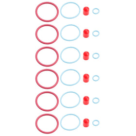 Caterpillar CAT C15/3406E Ekstern 6 stk drivstoffinjektorer O-ringsett 2481394 1895390