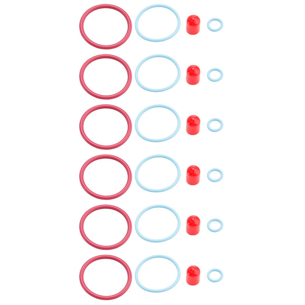 Caterpillar Cat C15/3406E Ekstern 6stcs brændstofinjektorer SEAL O-RING KIT 2481394 1895390