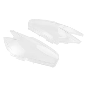 Left+Right Front Headlight Clear Lens Cover For Nissan Murano 2015-2018