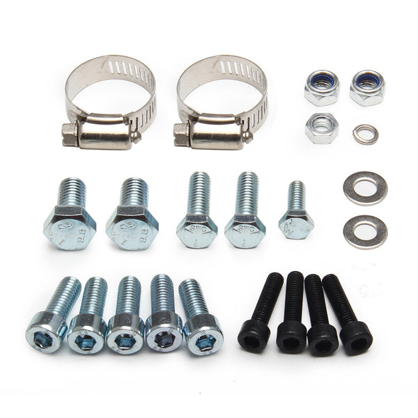 Tuyaux de silencieux d'échappement de 4 pouces et Kit de suppression EGR pour 2013 2014 Dodge Ram 2500 3500 6,7l L6 Cummins Diesel