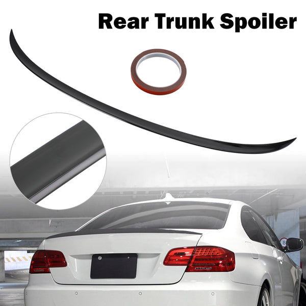 2005-2011 BMW E90 3 Series Saloon Gloss Black Rear Boot Trunk Spoiler Lip Wing