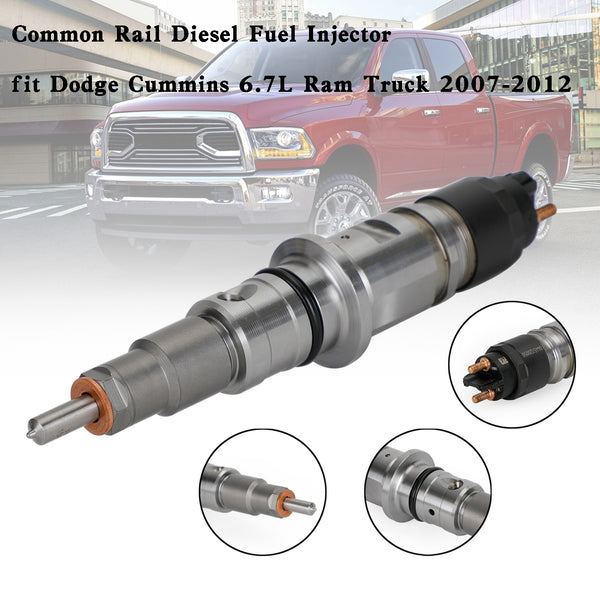 2007-2012 Dodge Cummins 6.7L Ram Truck/Pick-up Truck 1PCS Common Rail Diesel Fuel Injector 0445120050 0445120193