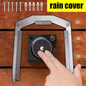 Stainless Steel Weather Protection Box Wall box Rain Cover For Doorbell Socket Generic