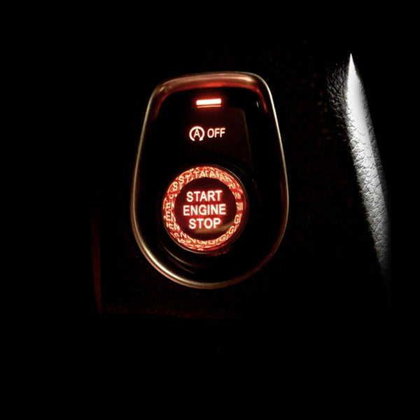 2014–2016 BMW X5 F15 schwarz Motor Start Stop Schalter Knopf Abdeckung Generic