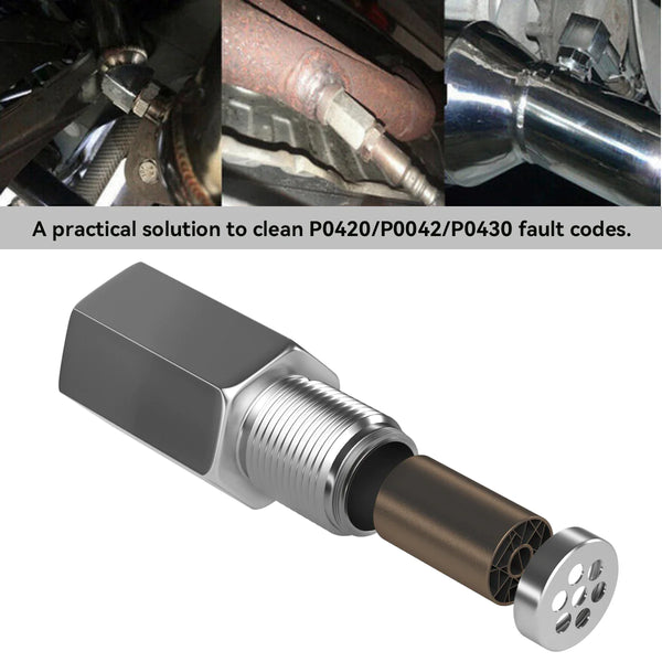 Mini Cat CEL P0420/P0042 Eliminator Mini Catalytic Converter O2 Sensor