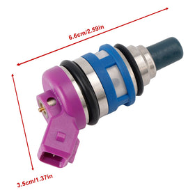 1PCS Fuel Injector 16600-RR701 Fit NISSAN Z32 1990-1994 300ZX Twin Turbo