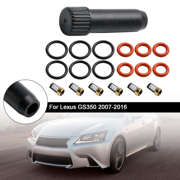 2008-2014 Lexus IS 6Pcs Fuel Injector Repair Seal Kit FJ786 23250-31070