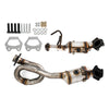 Wrangler 3.6L 2012-2017Left & Right Jeep Catalytic Converter Set 641511 641512 Fedex Express Generic