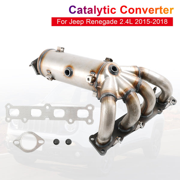 2015-2018 Jeep Renegade 2.4L 2360CC Catalizzatore collettore 6H28826/45109 Generico