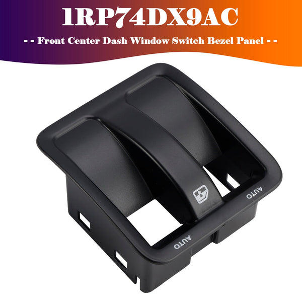 2011-2019 Jeep Wrangler Front Center Dash Window Switch Bezel Panel 1RP74DX9AC Generic