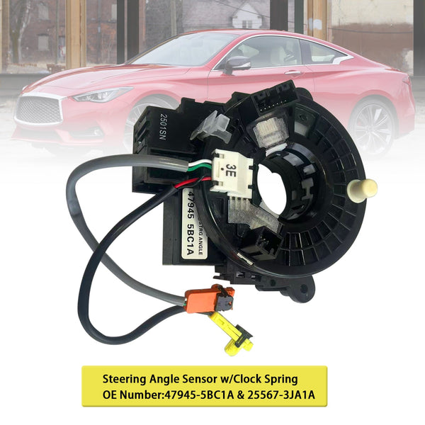47945-5BC1A Steering Angle Sensor Assembly For 15-19 Infiniti Q50 Q60 QX80 Armada