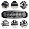 2019-2023 Ford Ranger Black Front Bumper Grill Grille T8 W/LED Light Generic