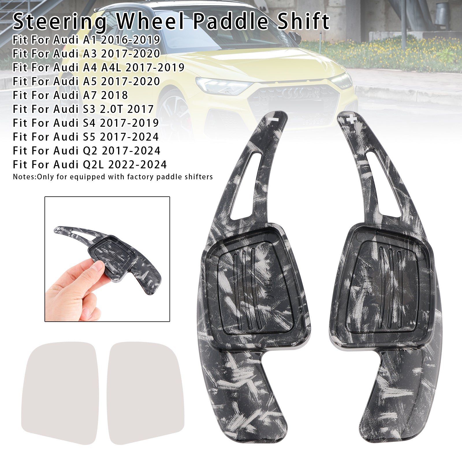 Rattet Paddle Shifter Extension For Audi Q3 Q5 Q7 S3 S4