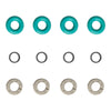 Audi A1 A3 A4 A5 Q2 4PCS Bränsleinsprutning Service Kit O-ring 0261500354 04E906036E