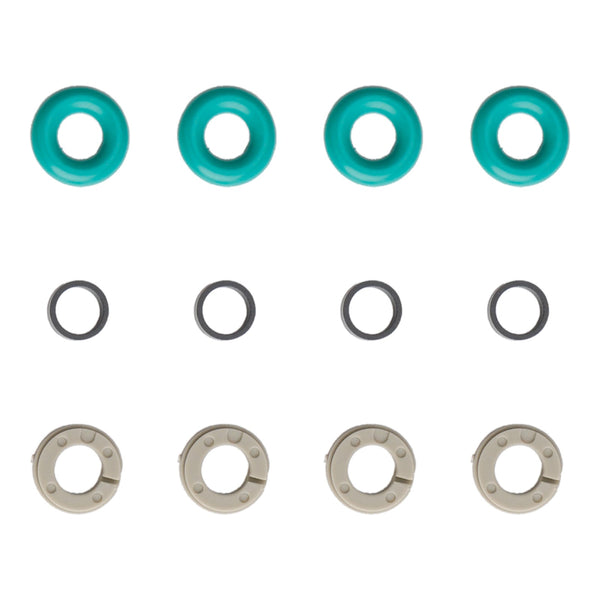 Audi A1 A3 A4 A5 Q2 4PCS Bränsleinsprutning Service Kit O-ring 0261500354 04E906036E