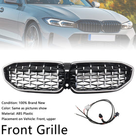 2019-2022 BMW 3-serie G20 Chorme Diamond Kidney Grille Grill 51138072085 Generisk
