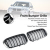 2014-2017 BMW X3 F25 Facelift Gloss Black Front Bumper Kidney Grill Grille