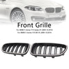 11.2009-02.2017 BMW 5-Serie F11 Grilla per paraurti renali Grille Gloss Black 51137203649 51137203650 Generico