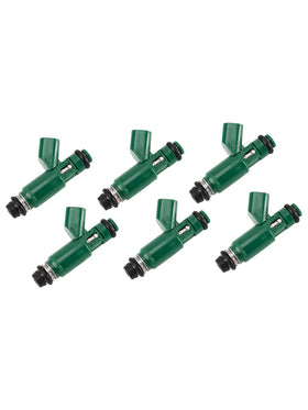 6PCS Fuel Injector 1X43-AB Fit Jaguar X-Type 3.0L 2002-2008 V6 2.5L 1955004011