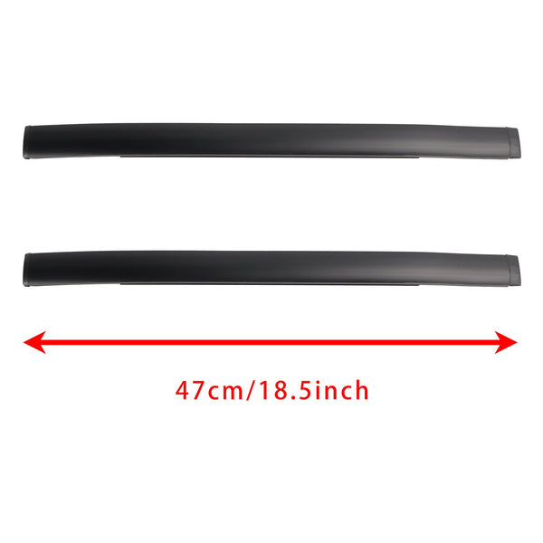 2009-2011 Toyota Venza Base 2PCS Roof Drip Molding Trim Left & Right Side Rubber 75556-0T020 75556-0T021 Generic