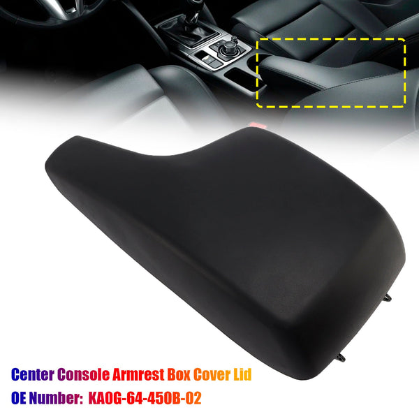 Center Console Armrest Box Cover Lid KA0G-64-450B-02 For Mazda CX-5 2013-2016