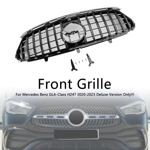 2020-2023 Mercedes Benz Gla-klasse H247 Deluxe Front Bumper Grill Grill Generic