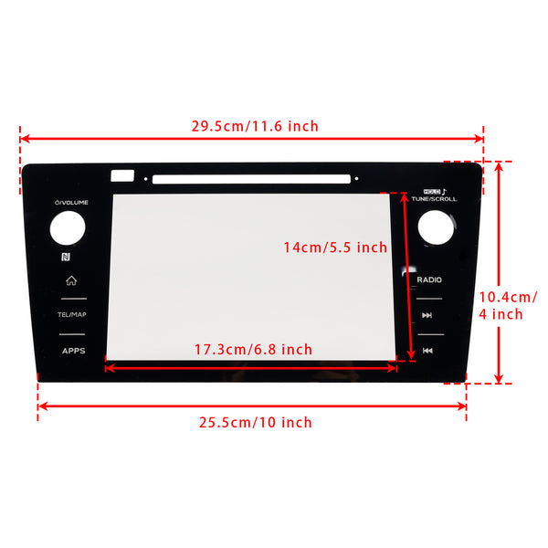 Radio Replacement Touch-Screen Digitizer HK-SC-1 For Subaru Legacy Outback 18-19