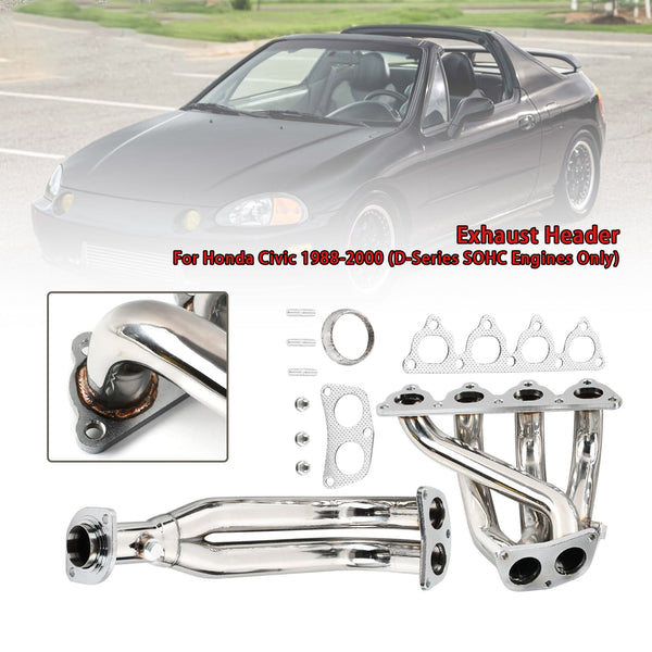 Záhlaví výfukových potrubí fit Honda Civic D-Series EJ/EG/EH/EK D15 1988-2000