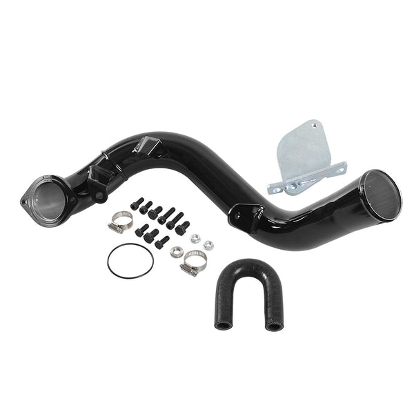 Kit de exclusão Duramax LMM EGR de 6,6L com cotovelo de entrada de alto fluxo adequado para 07-10 Chevy GM 2500 3500Fedex Express genérico