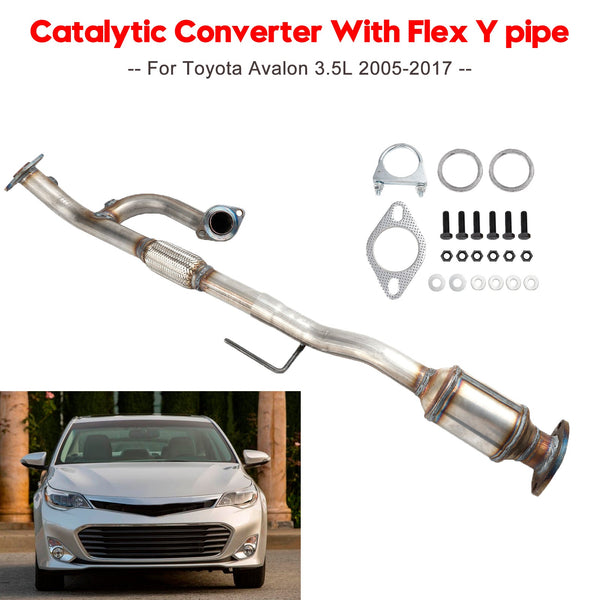 2005-2017 Toyota Avalon 3.5L Catalytic Converter with Flex Y Pipe Generic